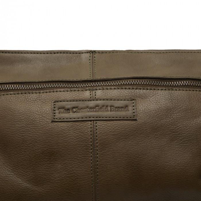 Geanta de dama din piele naturala, The Chesterfield Brand, Bolivia, Verde olive [2]