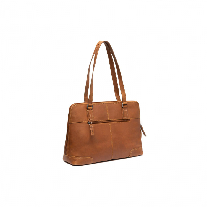 Geanta de dama din piele naturala, The Chesterfield Brand, Branson, Maro coniac [8]