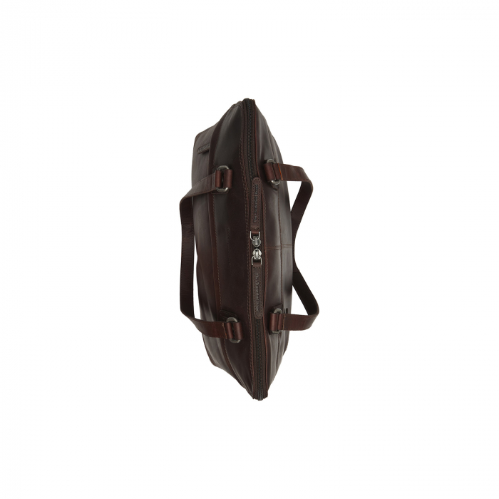 Geanta de dama din piele naturala, The Chesterfield Brand, Branson, Maro inchis [3]