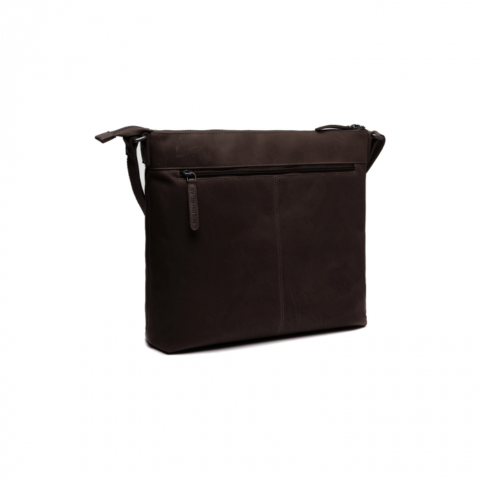Geanta de dama din piele naturala, The Chesterfield Brand, Cartagena, Maro inchis [6]