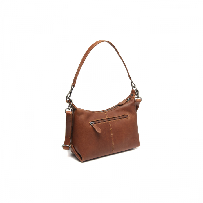 Geanta de dama din piele naturala, The Chesterfield Brand, Christie, Maro coniac [8]