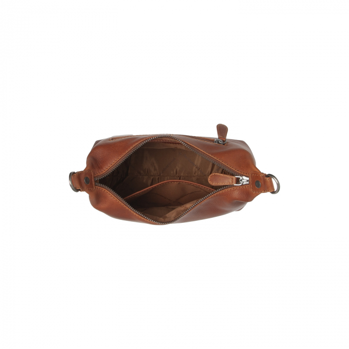Geanta de dama din piele naturala, The Chesterfield Brand, Christie, Maro coniac [6]