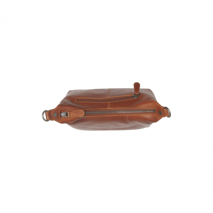 Geanta de dama din piele naturala, The Chesterfield Brand, Christie, Maro coniac [5]