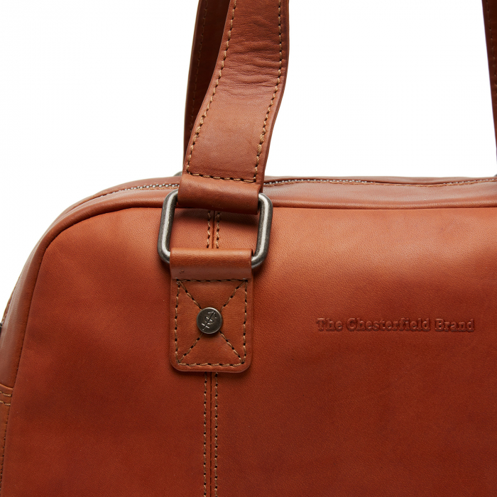Geanta de dama, din piele naturala, The Chesterfield Brand, Dover, Maro coniac [4]