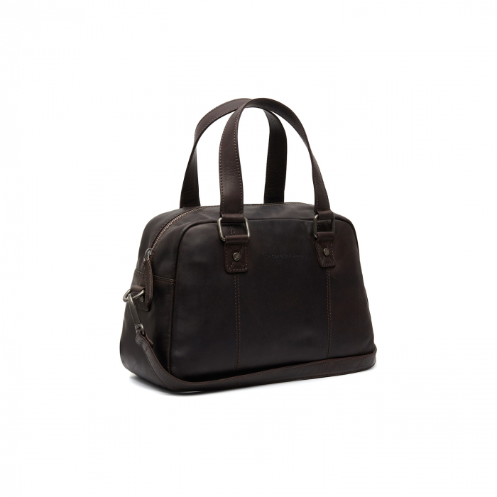 Geanta de dama, din piele naturala, The Chesterfield Brand, Dover, Maro inchis [1]
