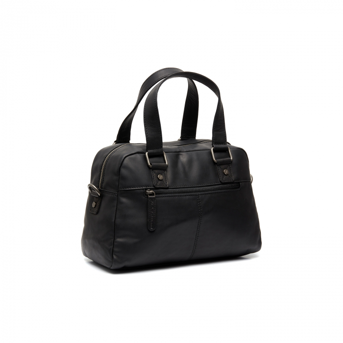 Geanta de dama, din piele naturala, The Chesterfield Brand, Dover, Negru [6]