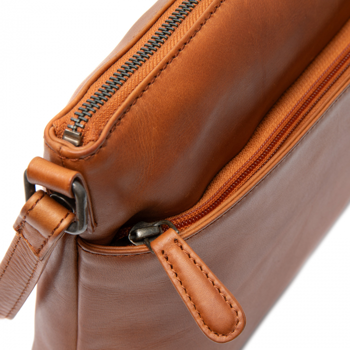 Geanta de dama din piele naturala, The Chesterfield Brand, Durban, Maro coniac [5]