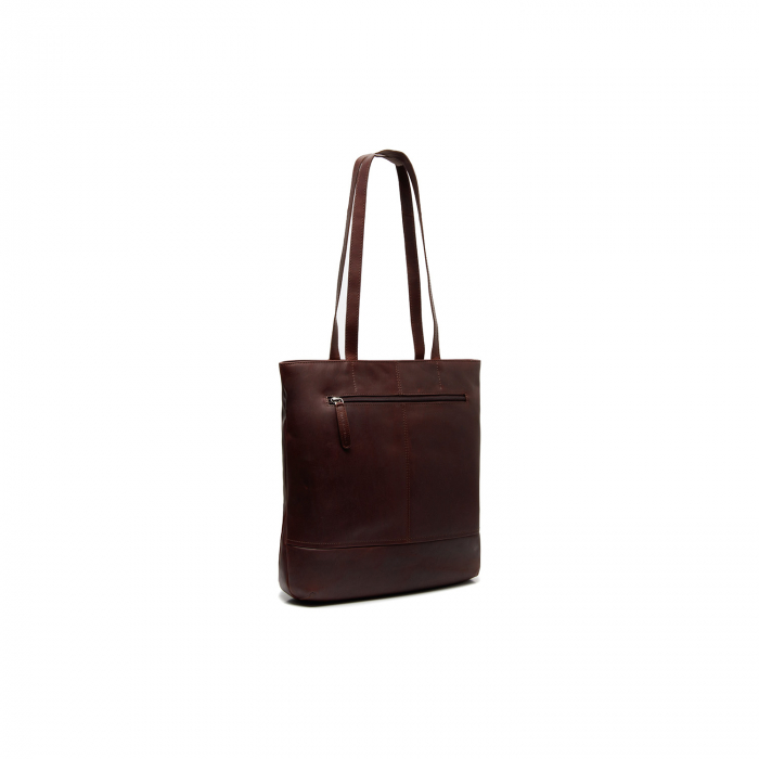 Geanta de dama din piele naturala, The Chesterfield Brand, Emilia, Maro inchis [6]
