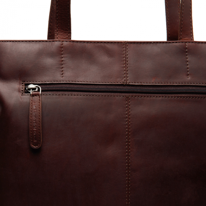 Geanta de dama din piele naturala, The Chesterfield Brand, Emilia, Maro inchis [5]