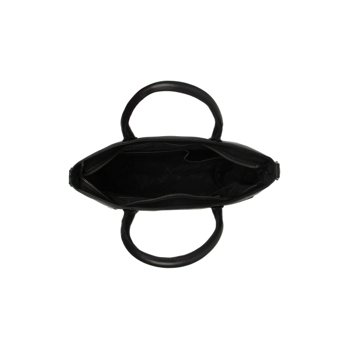 Geanta de dama, din piele naturala, The Chesterfield Brand, Pergamino, Negru [3]