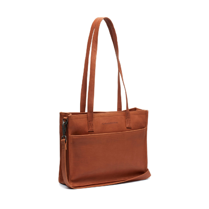 Geanta de dama, din piele naturala, The Chesterfield Brand, Estella, Maro coniac [1]