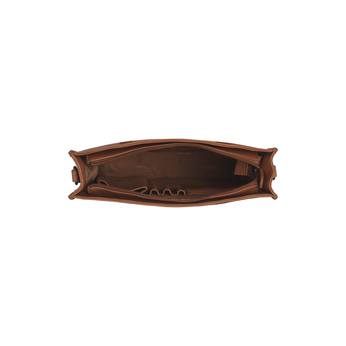 Geanta de dama, din piele naturala, The Chesterfield Brand, Estella, Maro coniac [3]