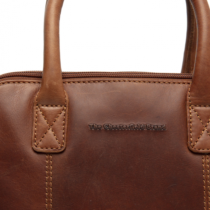 Geanta de dama din piele naturala, The Chesterfield Brand, Ezra, Maro coniac [4]