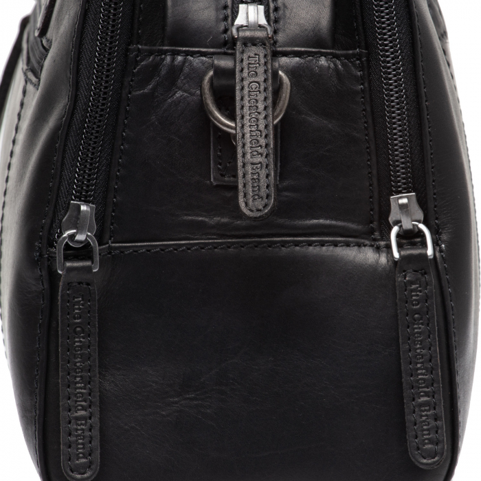 Geanta de dama din piele naturala, The Chesterfield Brand, Ezra, Negru [3]