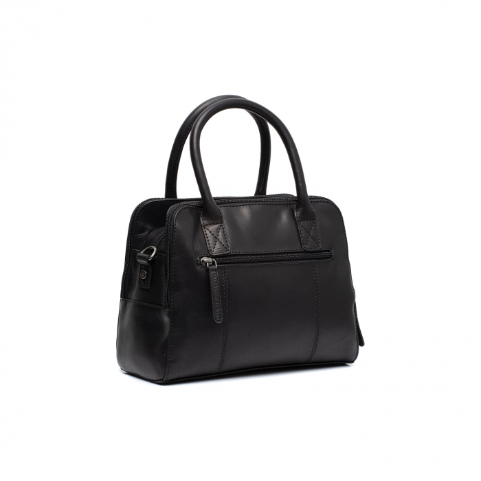 Geanta de dama din piele naturala, The Chesterfield Brand, Ezra, Negru [6]