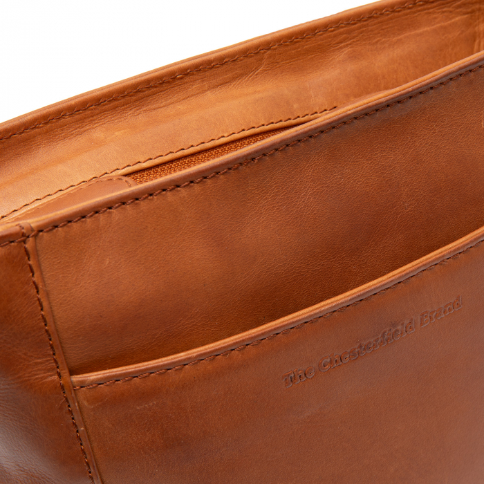 Geanta de dama din piele naturala, The Chesterfield Brand, Fintona, Maro coniac [7]