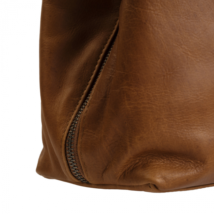 Geanta de dama din piele naturala, The Chesterfield Brand, Gail, de mana si umar, Maro coniac [8]
