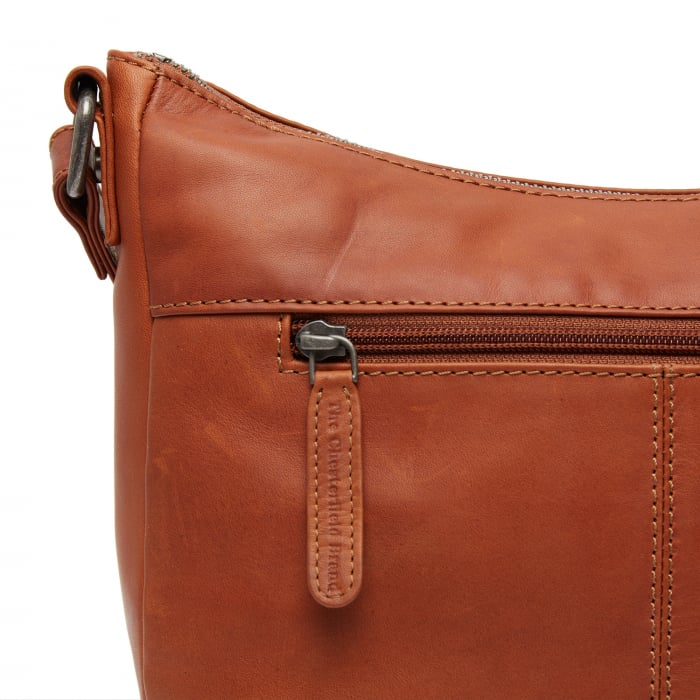Geanta de dama din piele naturala, The Chesterfield Brand, Henderson, Maro coniac [6]