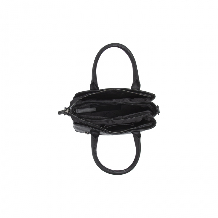 Geanta de dama, din piele naturala, The Chesterfield Brand, Hermosa, Negru [4]