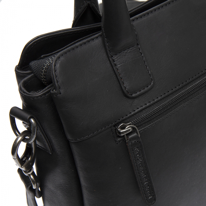 Geanta de dama, din piele naturala, The Chesterfield Brand, Hermosa, Negru [5]