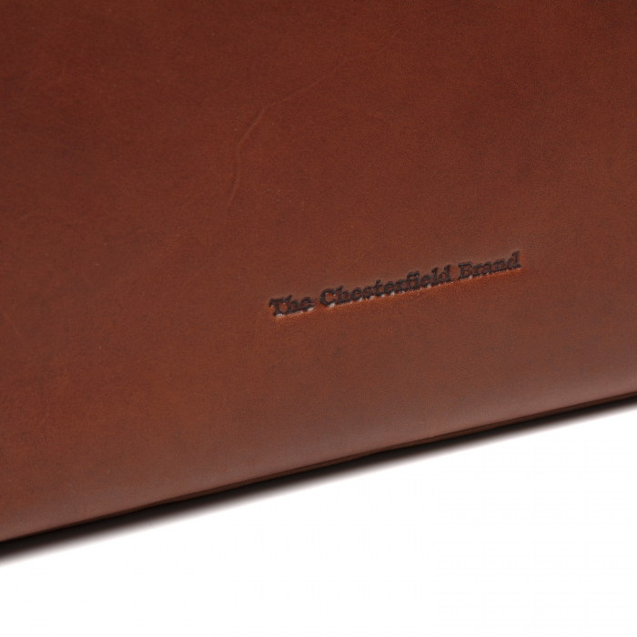 Geanta de dama, din piele naturala, The Chesterfield Brand, Hermosa, Maro coniac [2]