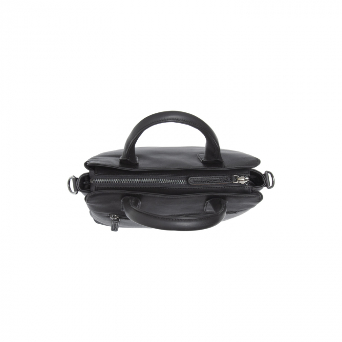 Geanta de dama, din piele naturala, The Chesterfield Brand, Hermosa, Negru [3]