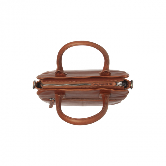 Geanta de dama, din piele naturala, The Chesterfield Brand, Hermosa, Maro coniac [3]