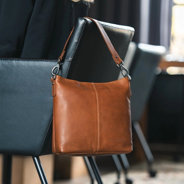 Geanta de dama din piele naturala, The Chesterfield Brand, Jen, Maro coniac [2]