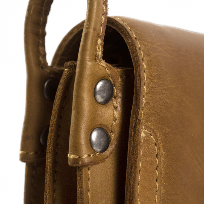 Geanta de dama din piele naturala, The Chesterfield Brand, Jersey, de mana si umar, Maro coniac [6]