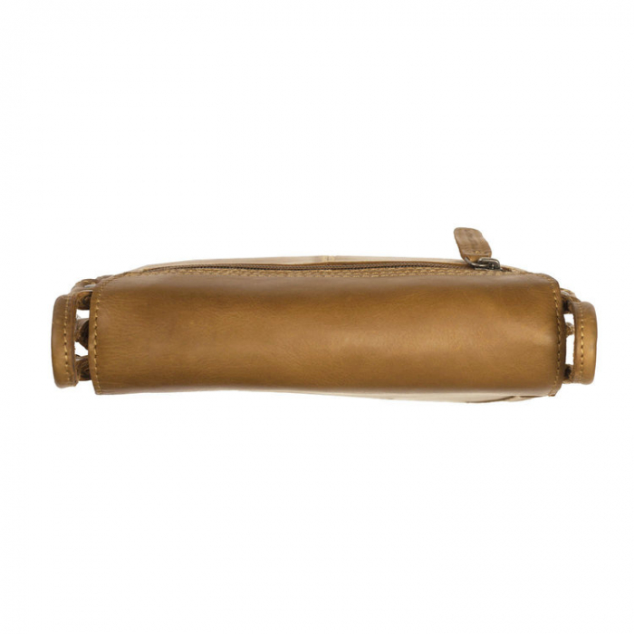 Geanta de dama din piele naturala, The Chesterfield Brand, Jersey, de mana si umar, Maro coniac [5]
