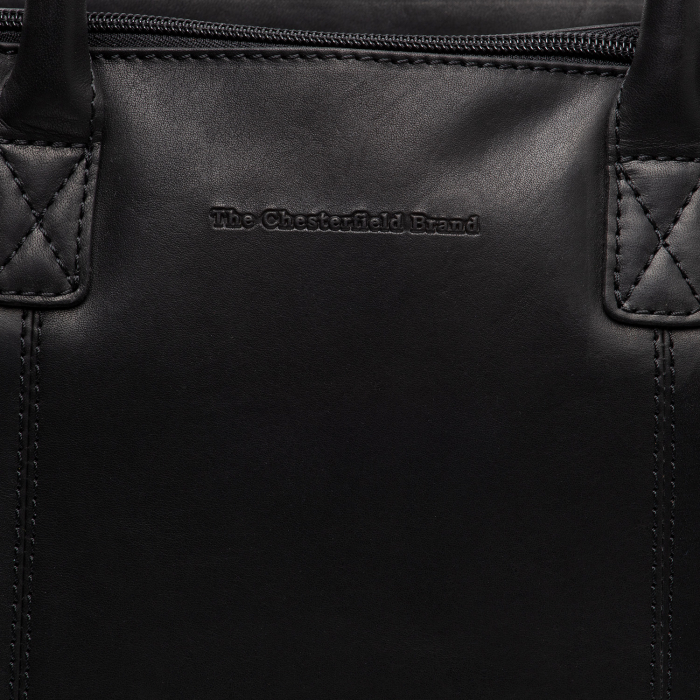 Geanta de dama din piele naturala, The Chesterfield Brand, Layton, Negru [2]