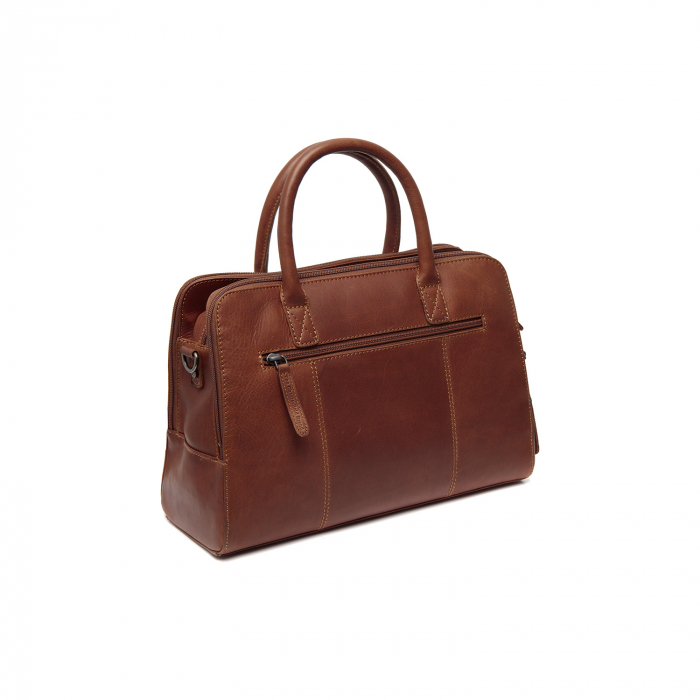 Geanta de dama din piele naturala, The Chesterfield Brand, Layton, Maro coniac [6]