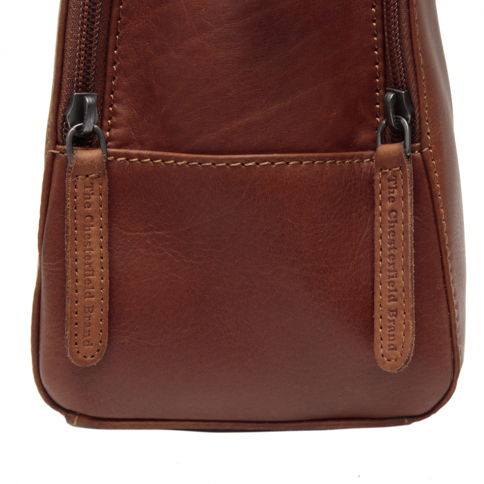 Geanta de dama din piele naturala, The Chesterfield Brand, Layton, Maro coniac [5]