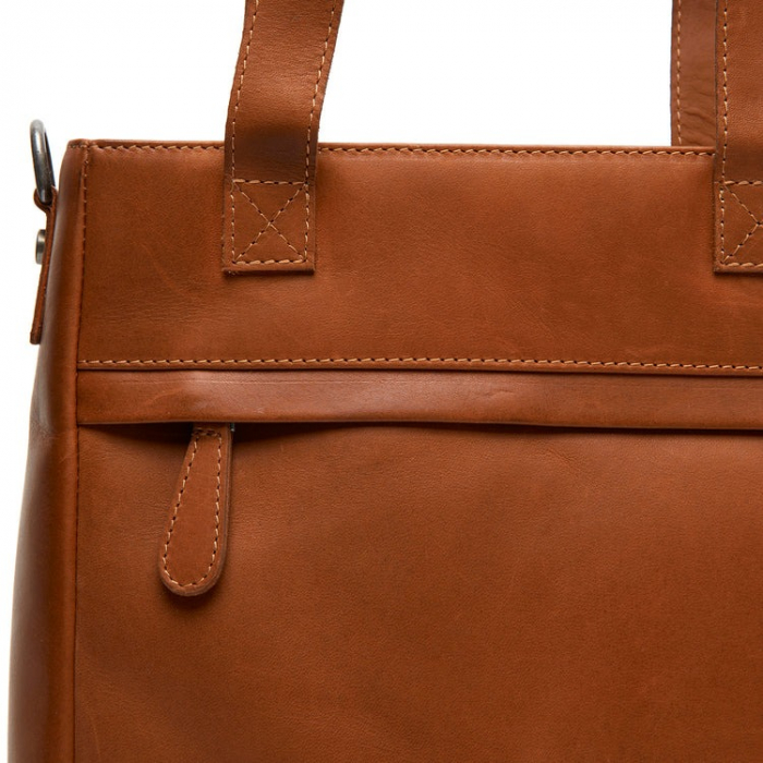 Geanta de dama din piele naturala, The Chesterfield Brand, Lingfield, Maro coniac [6]