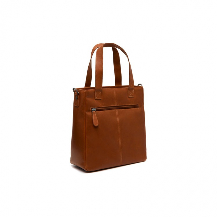 Geanta de dama din piele naturala, The Chesterfield Brand, Lingfield, Maro coniac [7]