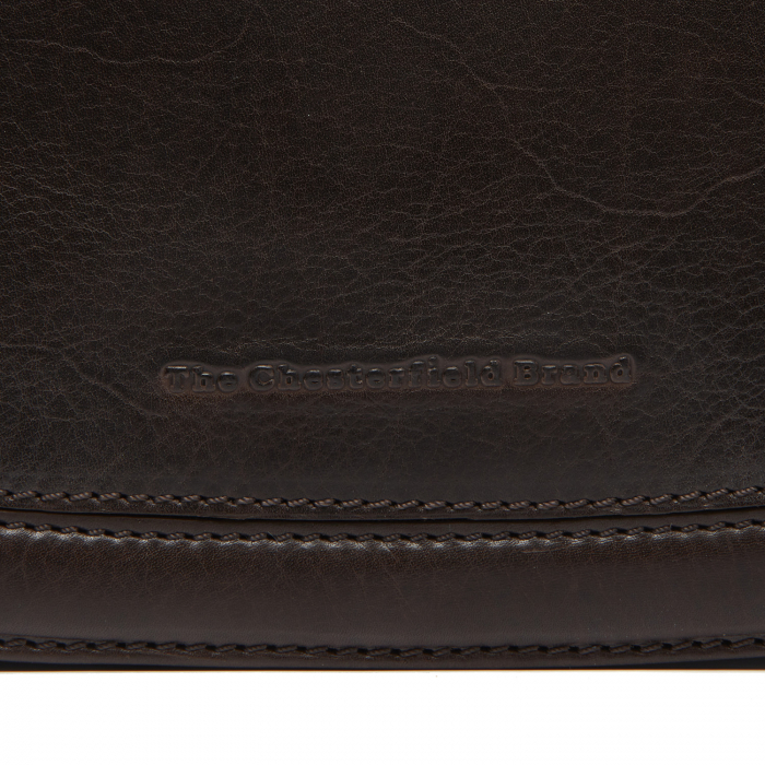 Geanta de dama din piele naturala, The Chesterfield Brand, Lizzola, Maro inchis [5]