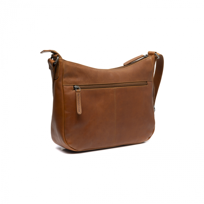 Geanta de dama din piele naturala, The Chesterfield Brand, Loraine, de umar, Maro coniac [6]