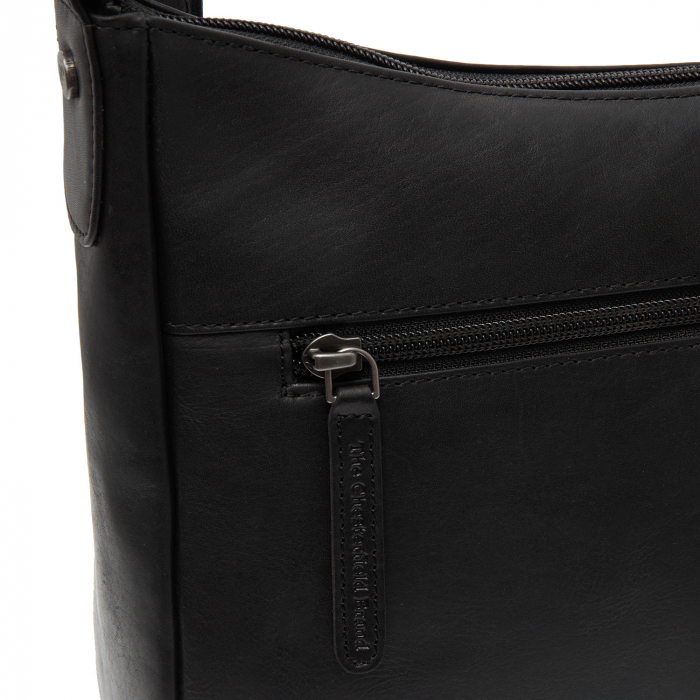 Geanta de dama din piele naturala, The Chesterfield Brand, Loraine, de umar, Negru [5]
