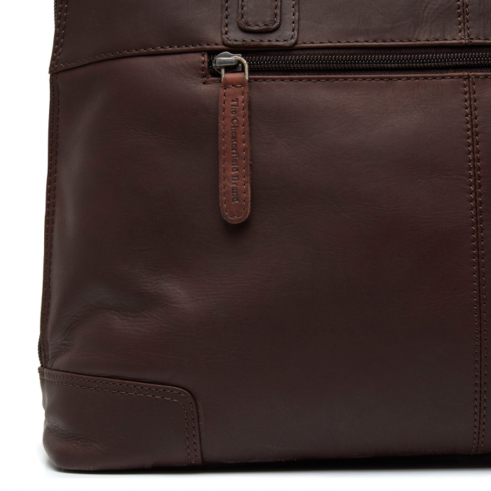 Geanta de dama din piele naturala, The Chesterfield Brand, Lugano, Maro inchis [2]
