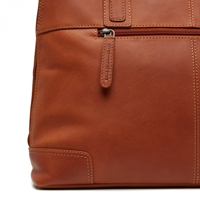 Geanta de dama din piele naturala, The Chesterfield Brand, Lugano, Maro coniac [5]