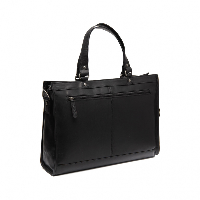 Geanta de dama din piele naturala, The Chesterfield Brand, Manly, Negru [5]