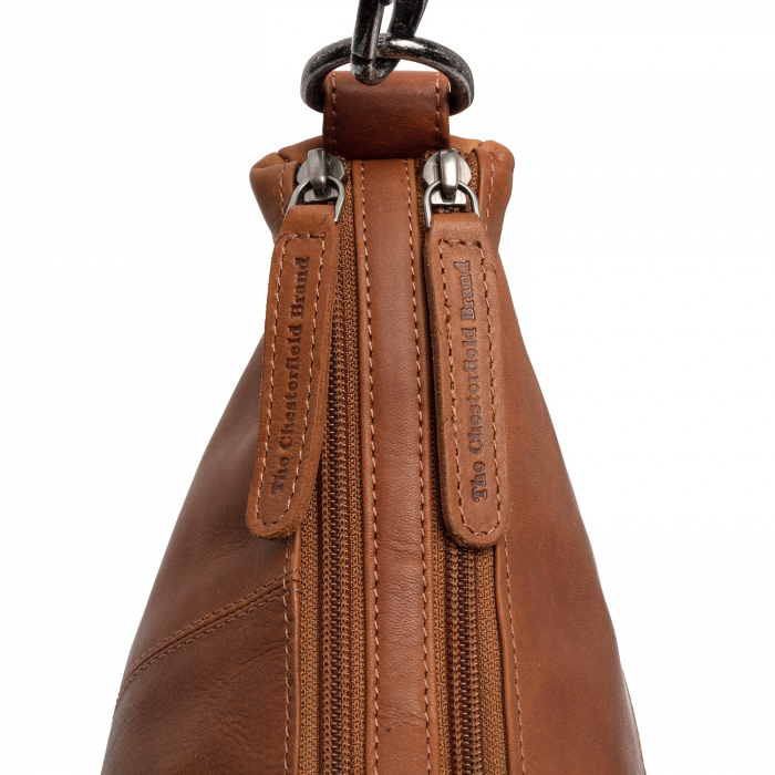 Geanta de dama din piele naturala, The Chesterfield Brand, Marle, Maro coniac [6]