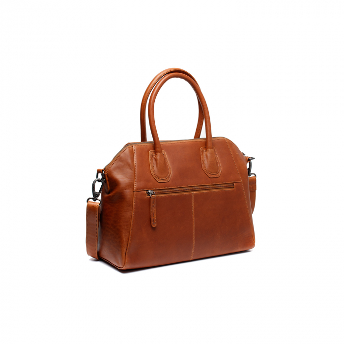 Geanta de dama din piele naturala, The Chesterfield Brand, Marsala, Maro coniac [10]