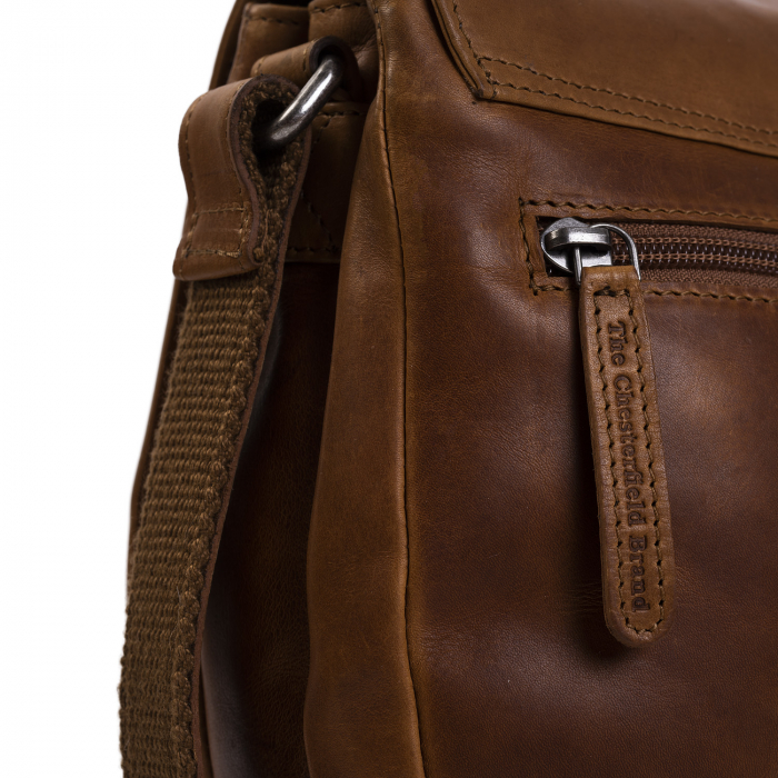 Geanta de dama din piele naturala, The Chesterfield Brand, Millie, Maro coniac [6]