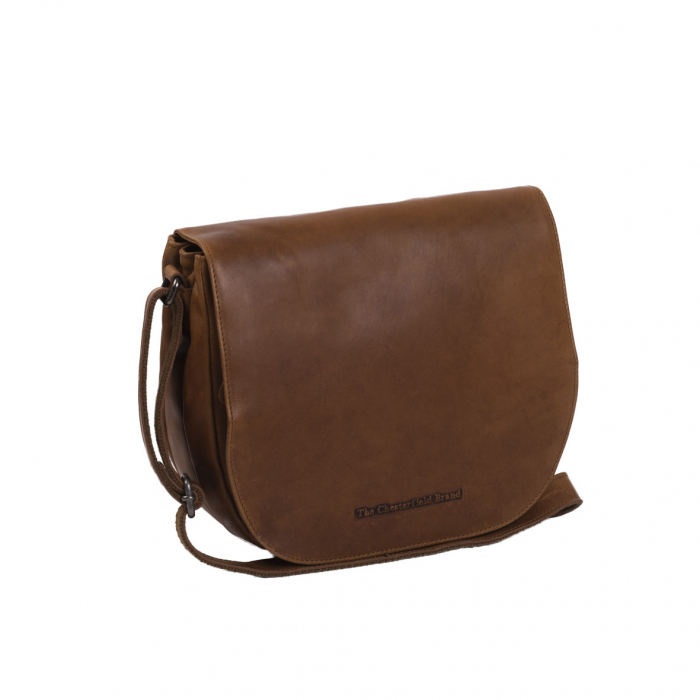 Geanta de dama din piele naturala, The Chesterfield Brand, Millie, Maro coniac [3]