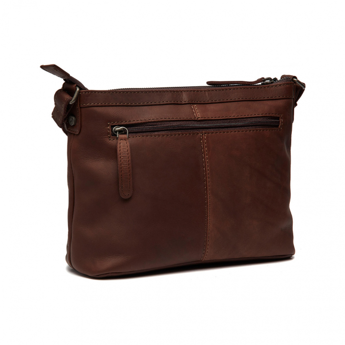 Geanta de dama din piele naturala, The Chesterfield Brand, Nice, Maro inchis [5]