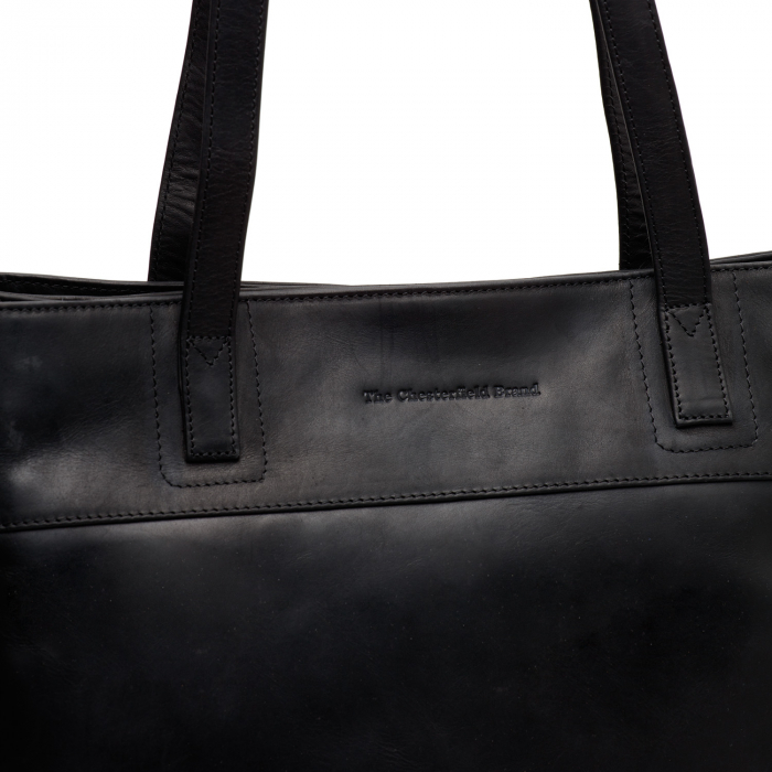 Geanta de dama din piele naturala, The Chesterfield Brand, Nola, Negru [5]