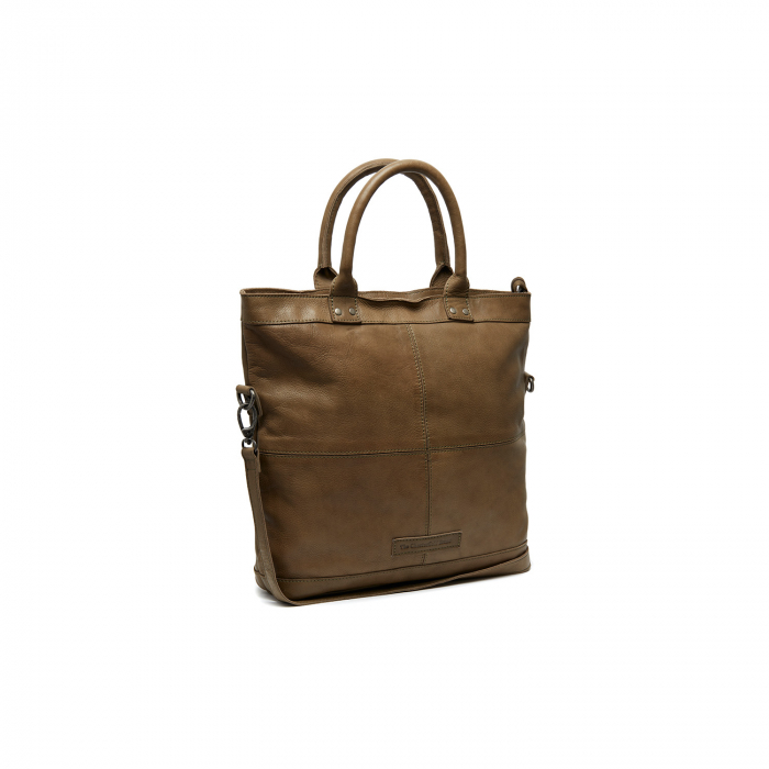 Geanta de dama din piele naturala, The Chesterfield brand, Ontario, Verde olive [3]