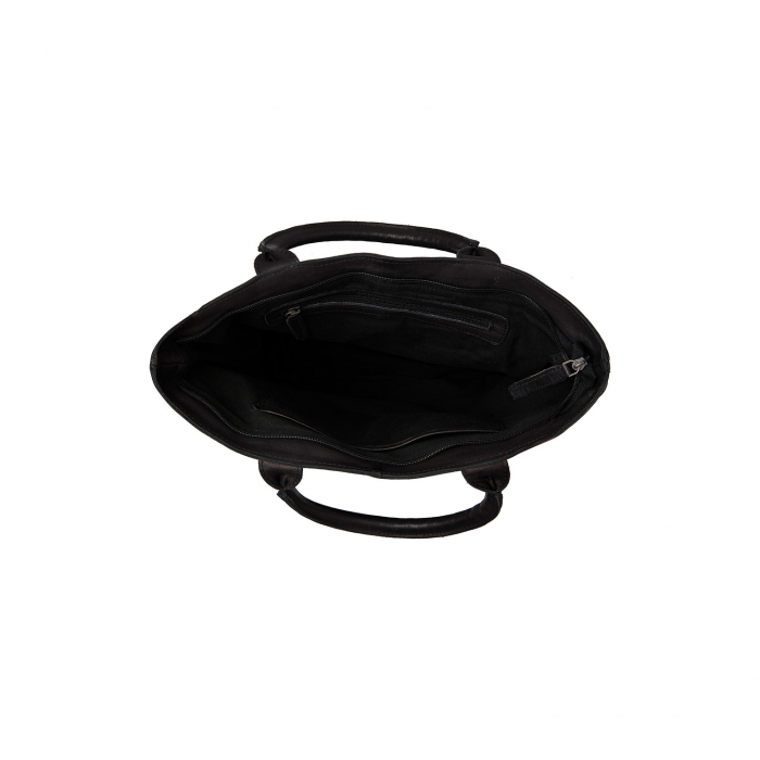Geanta de dama din piele naturala, The Chesterfield brand, Ontario, Negru [3]