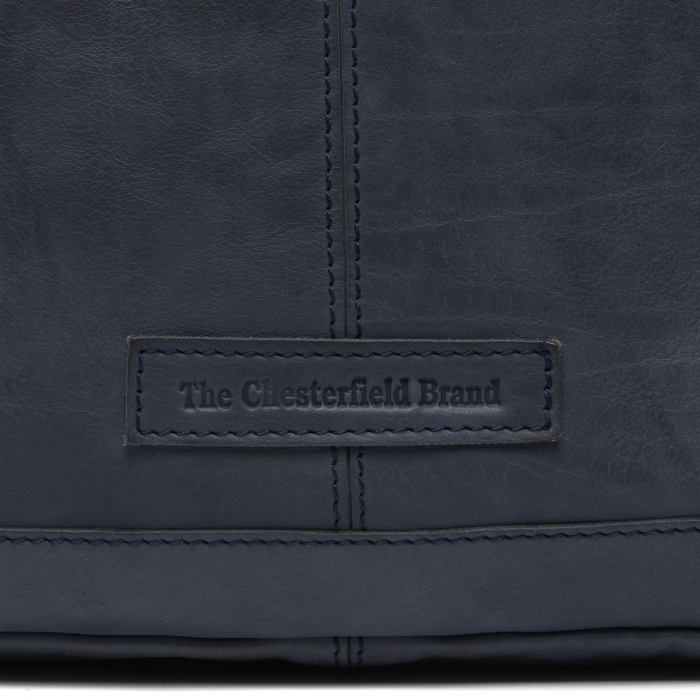 Geanta de dama din piele naturala, The Chesterfield brand, Ontario, Bleumarin [2]